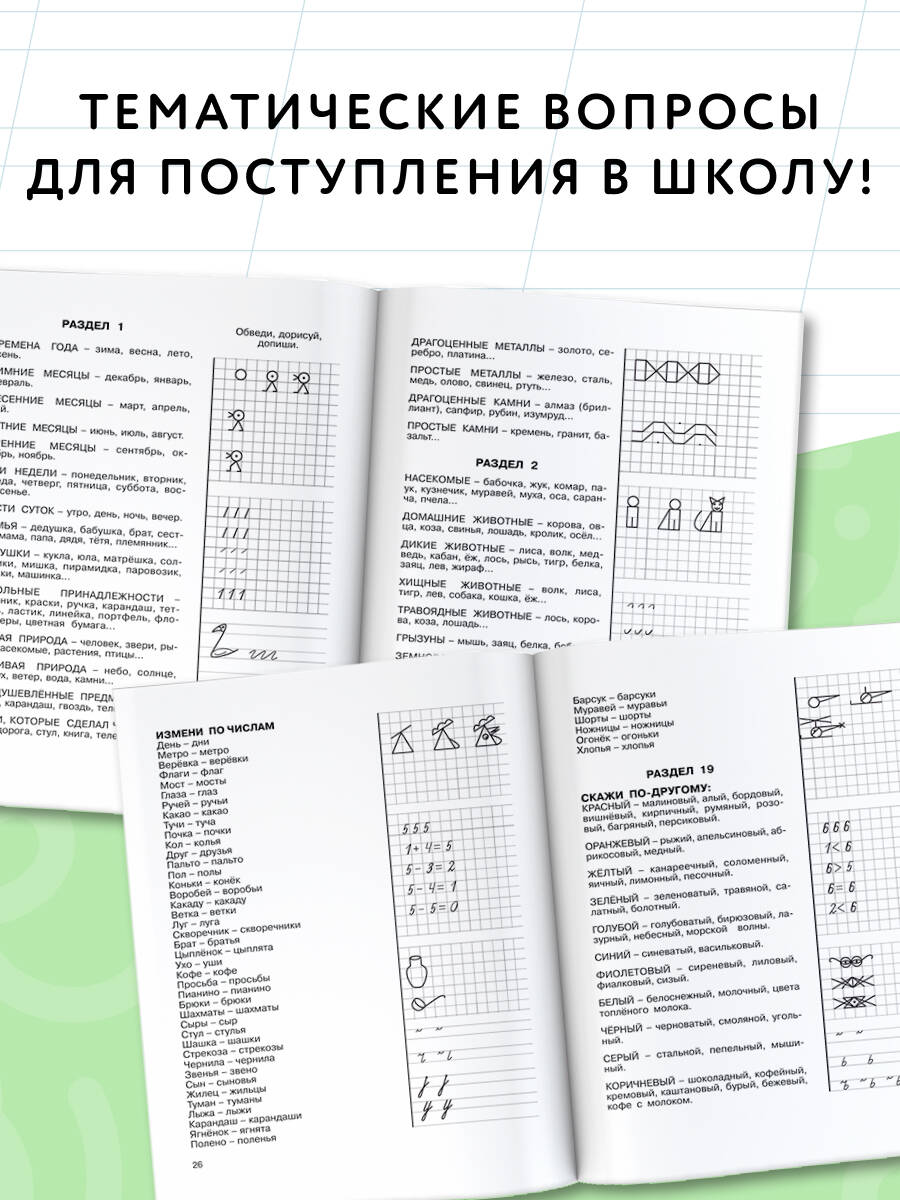 3000 вопросов при поступлении детей в школу | 3000 Questions for School Admission - Ozon image 1