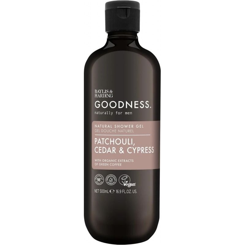 Baylis & Harding - Goodness Men Patchouli, Cedar & Cypress Shower Gel Гель для душа 500 мл купить