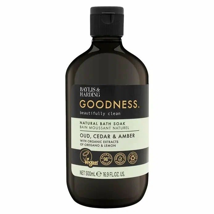 Baylis & Harding - Goodness Oud, Cedar & Amber Bath Soak Пена для ванны 500 мл купить