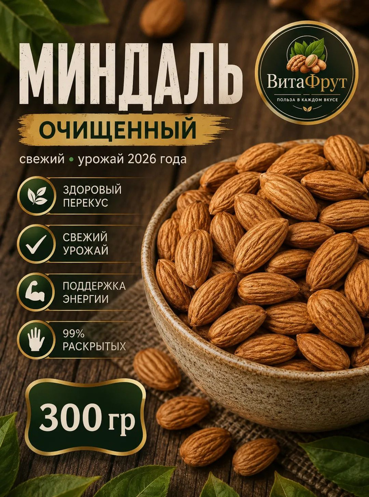 Миндаль 300гр #1