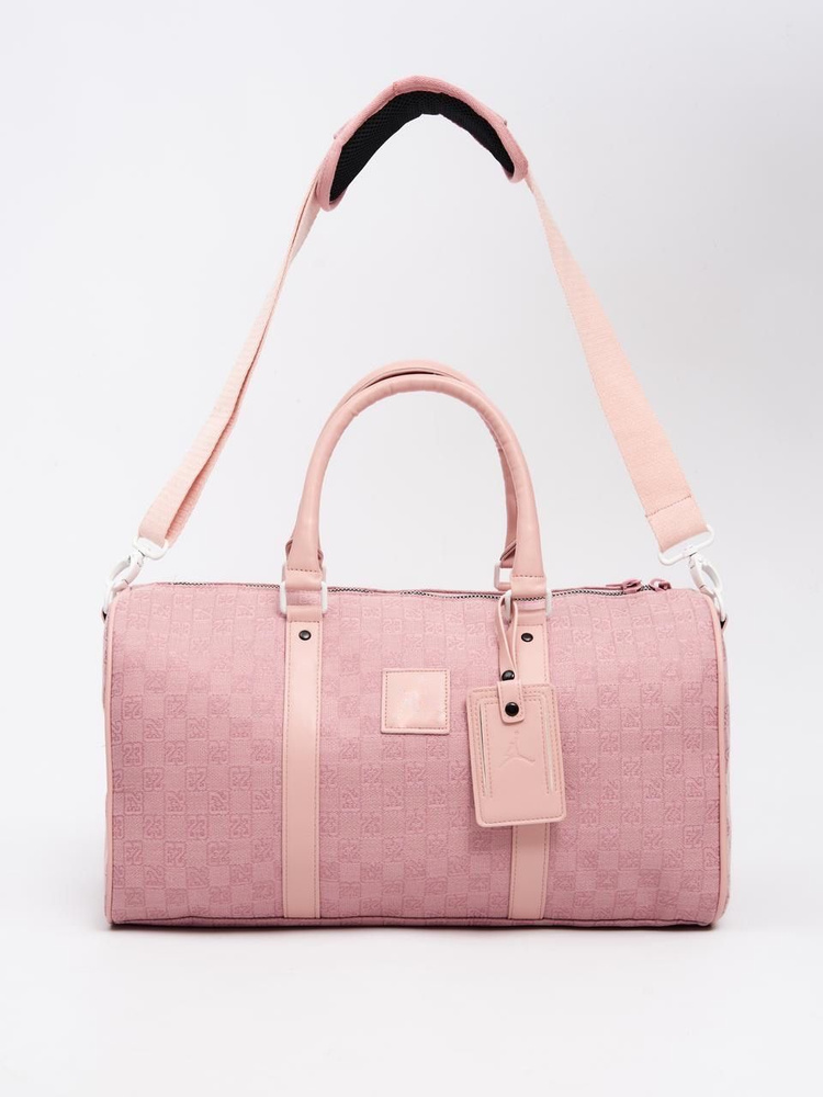 Спортивная сумка Monogram, розовая, дорожная, для фитнеса, спортзала и путешествий, мужская и женская #1