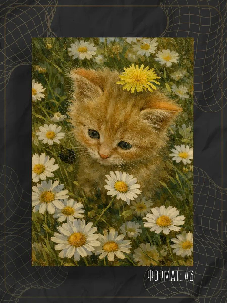 Постер "Кот" #1