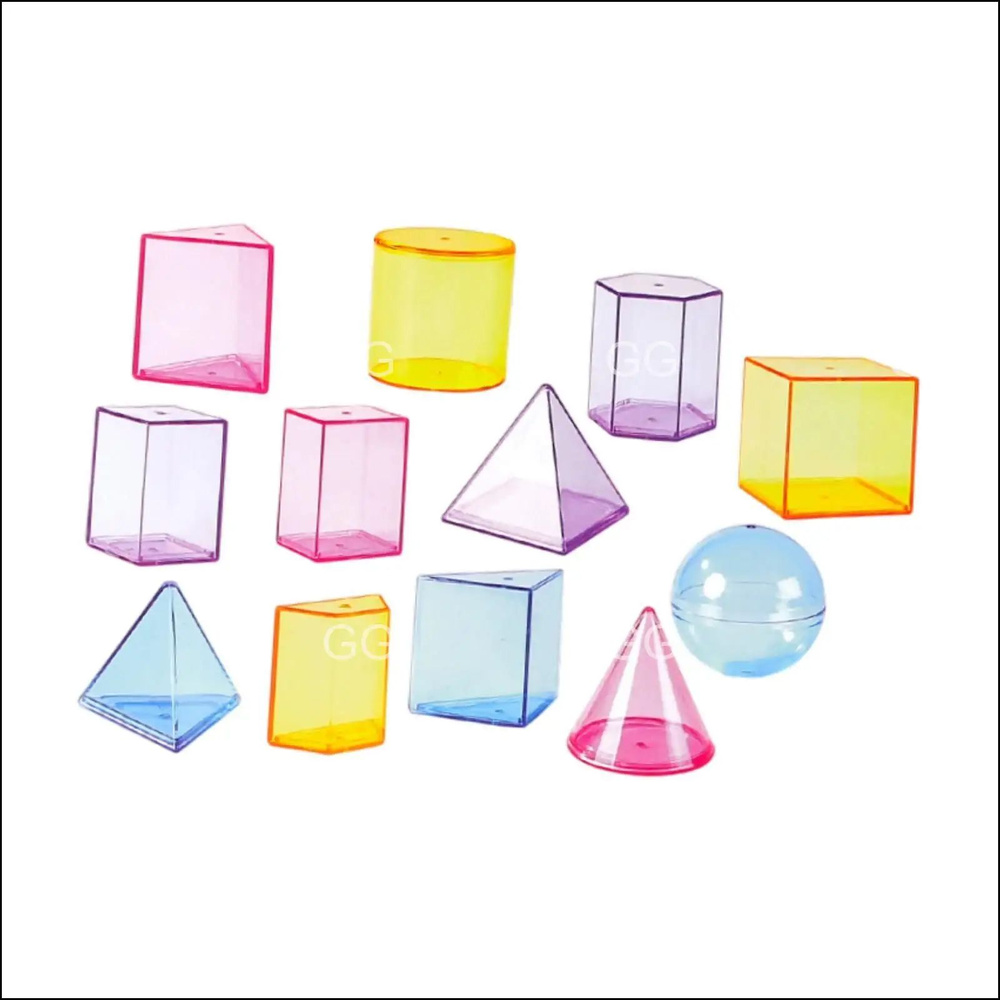 3D-фигуры Геометрические тела Pattern Blocks Solid мульти #1