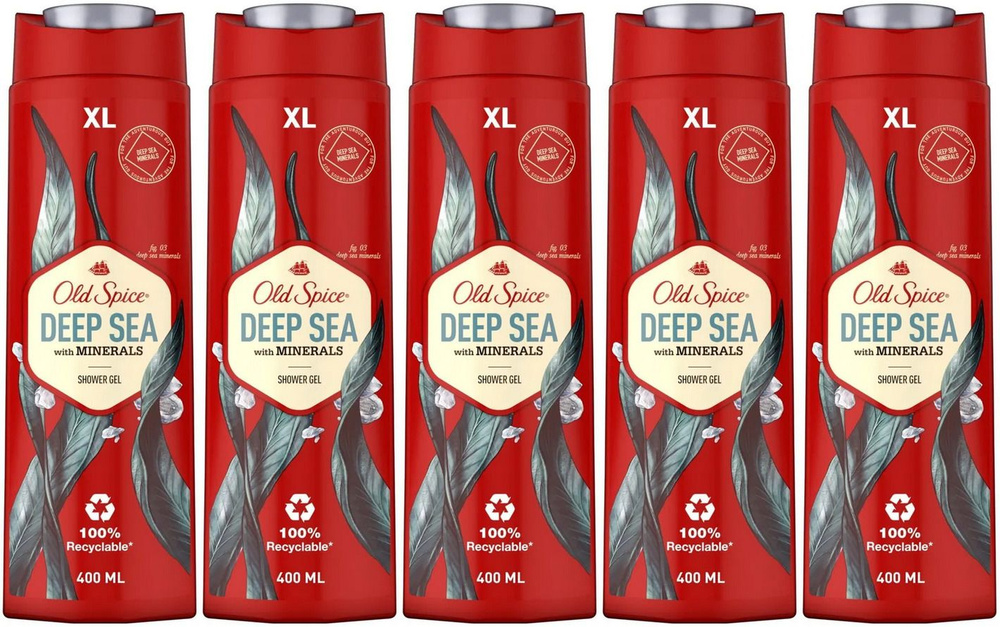 Шампунь ОЛД СПАЙС 2в1 deep sea, 400 мл х 5шт. #1