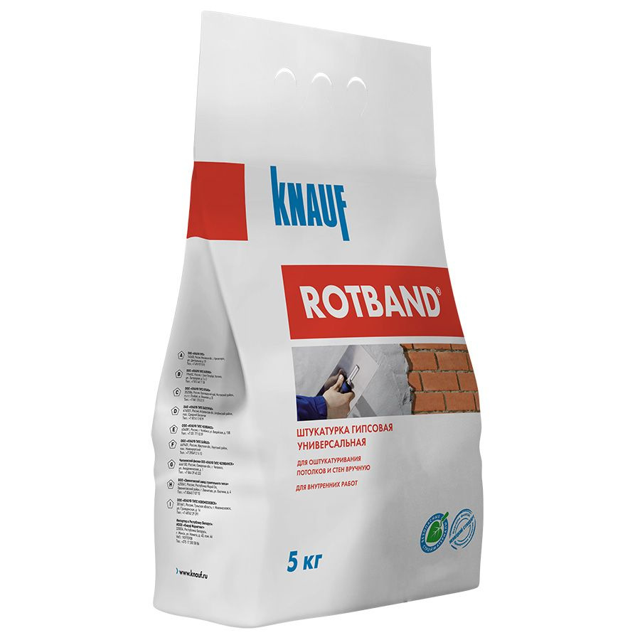 Штукатурка KNAUF, 3 кг - купить по доступной цене в интернет магазине ...