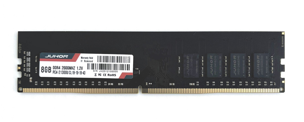 JUHOR Оперативная память 8GB DDR4 2666MHz PC4-21300 1x8 ГБ (jh2312100005) #1