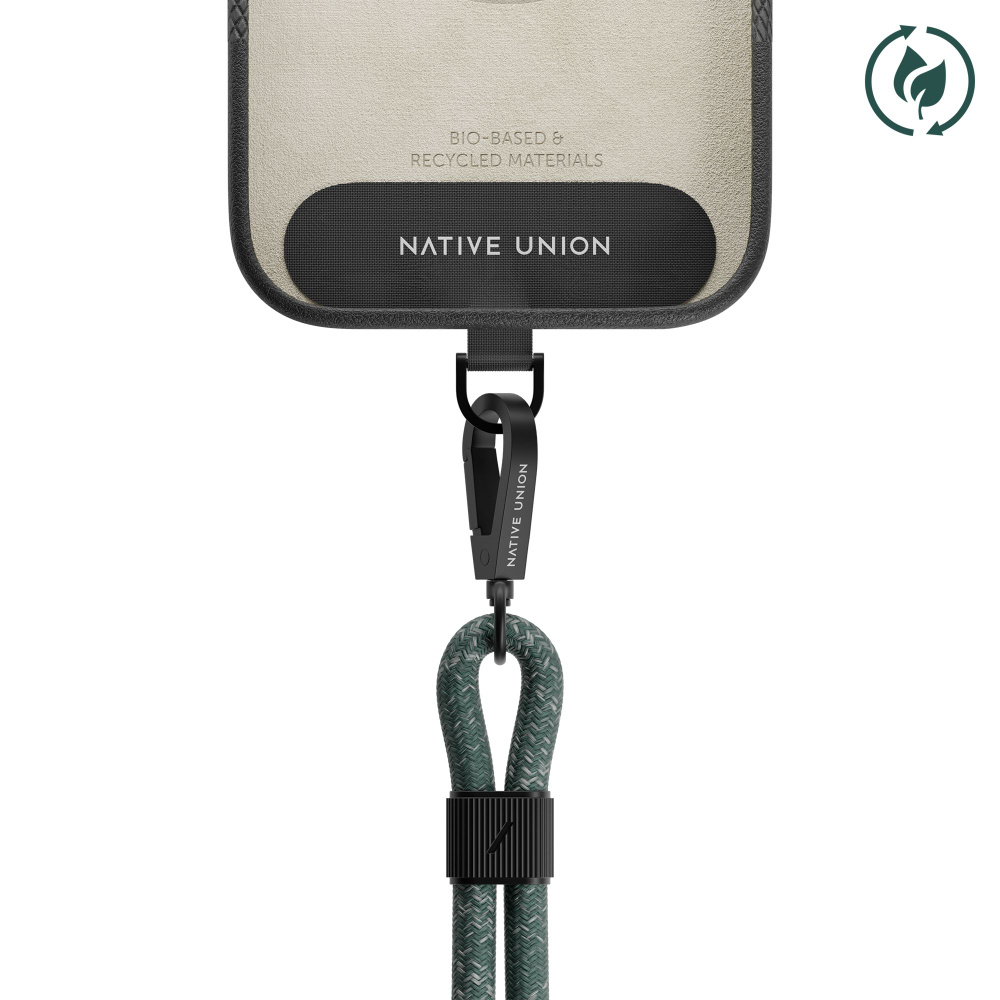 Шнурок для смартфона Native Union CITY SLING, 30 см, серо-зеленый #1