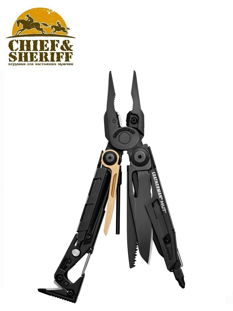 Мультитул Leatherman MUT, 127 мм, 16 функций, чехол molle black, 833093 #1