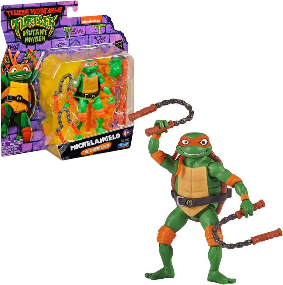 Фигурка Playmates Teenage Mutant Ninja Turtles Микеланджело 83269_83283 ...