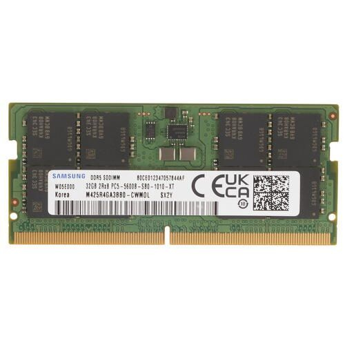 Модуль оперативной памяти Samsung 32 ГБ DDR5 PC44800 5600 MHz CL