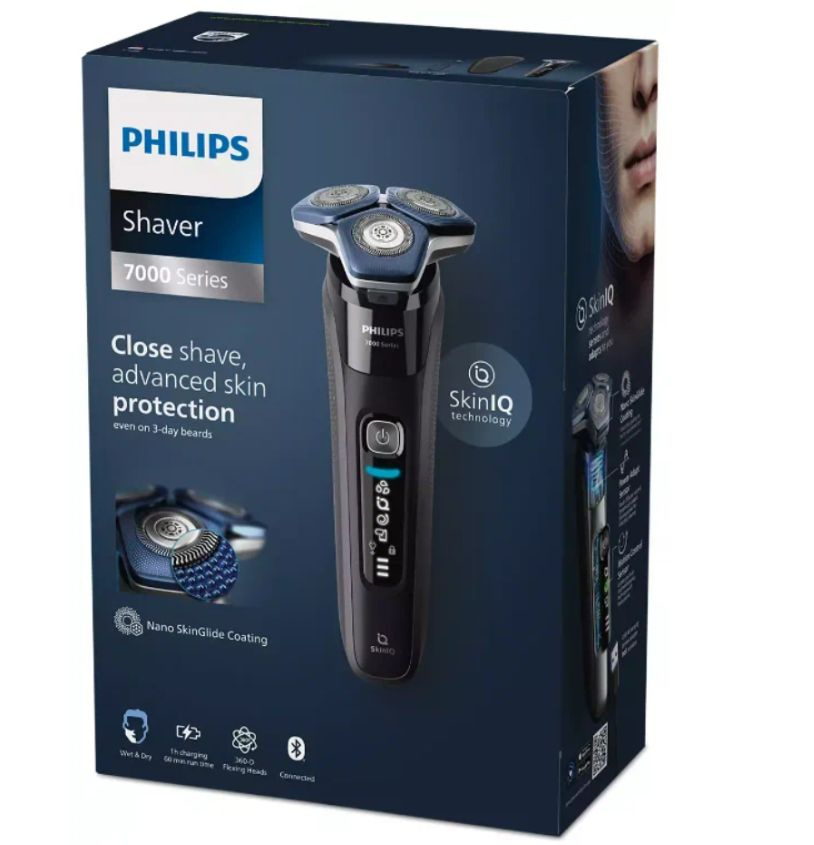 Philips Электробритва S7886/35 series 7000, ink black, черный #1