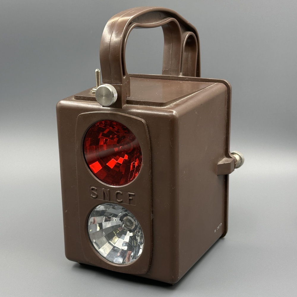 Фонарь железнодорожный портативный SNCF, композитный материал, металл ...