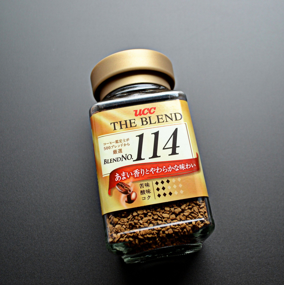 Кофе натуральный растворимый "UCC 114" мягкий, 90г, Япония #1