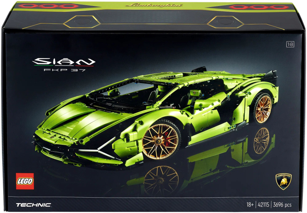 Lego technic lamborghini sián review sale