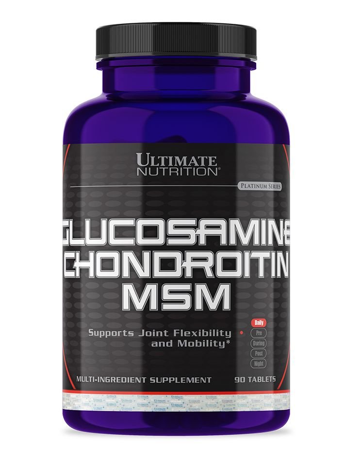 Glucosamine & Chondroitin & MSM Ultimate Nutrition (90 таб) #1