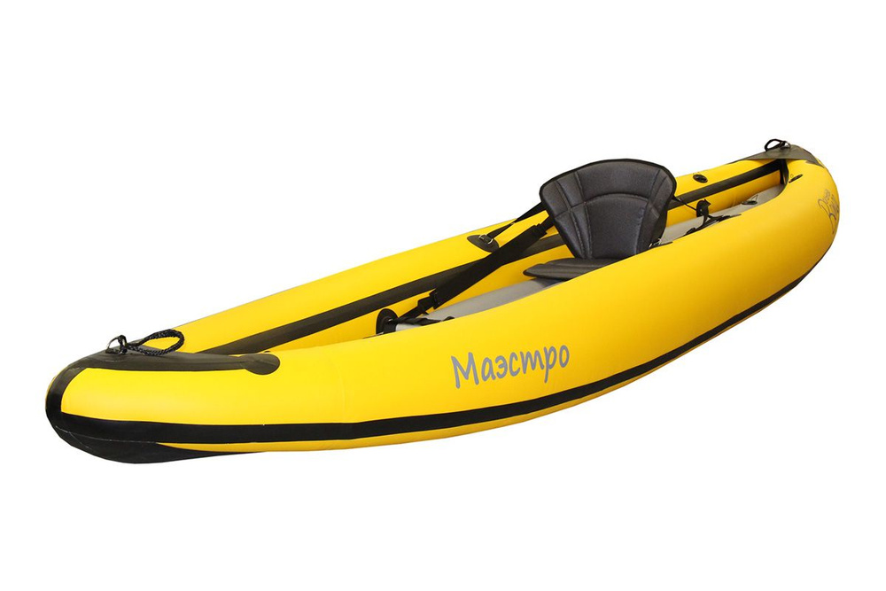 Байдарка Вольный Ветер "Маэстро 380", желтый - купить с доставкой по ...