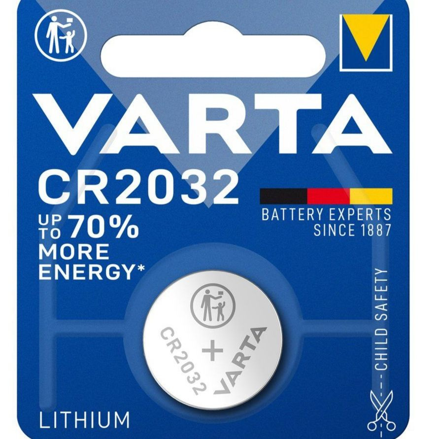 Varta Батарейка CR2032, Li-ion тип, 1 шт - купить с доставкой по ...