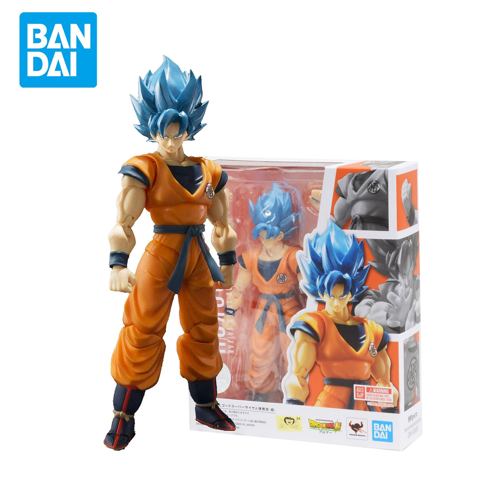 Аниме Фигурка BANDAI S.H.Figuarts - Dragon Ball Super Сон Гоку (Супер Сайян  Голубой Блю) - купить с доставкой по выгодным ценам в интернет-магазине  OZON (1488880112)