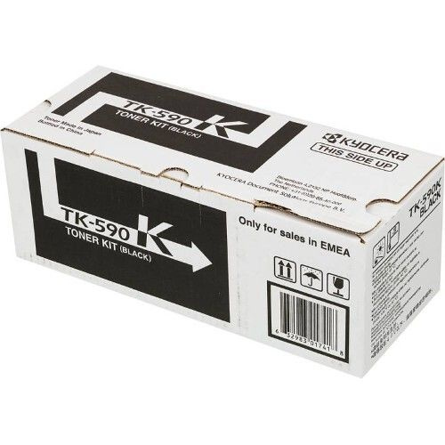 Картридж лазерный Kyocera TK-590K 1T02KV0NL0 черный (7000стр.) для Kyocera FSC2026/2126  #1