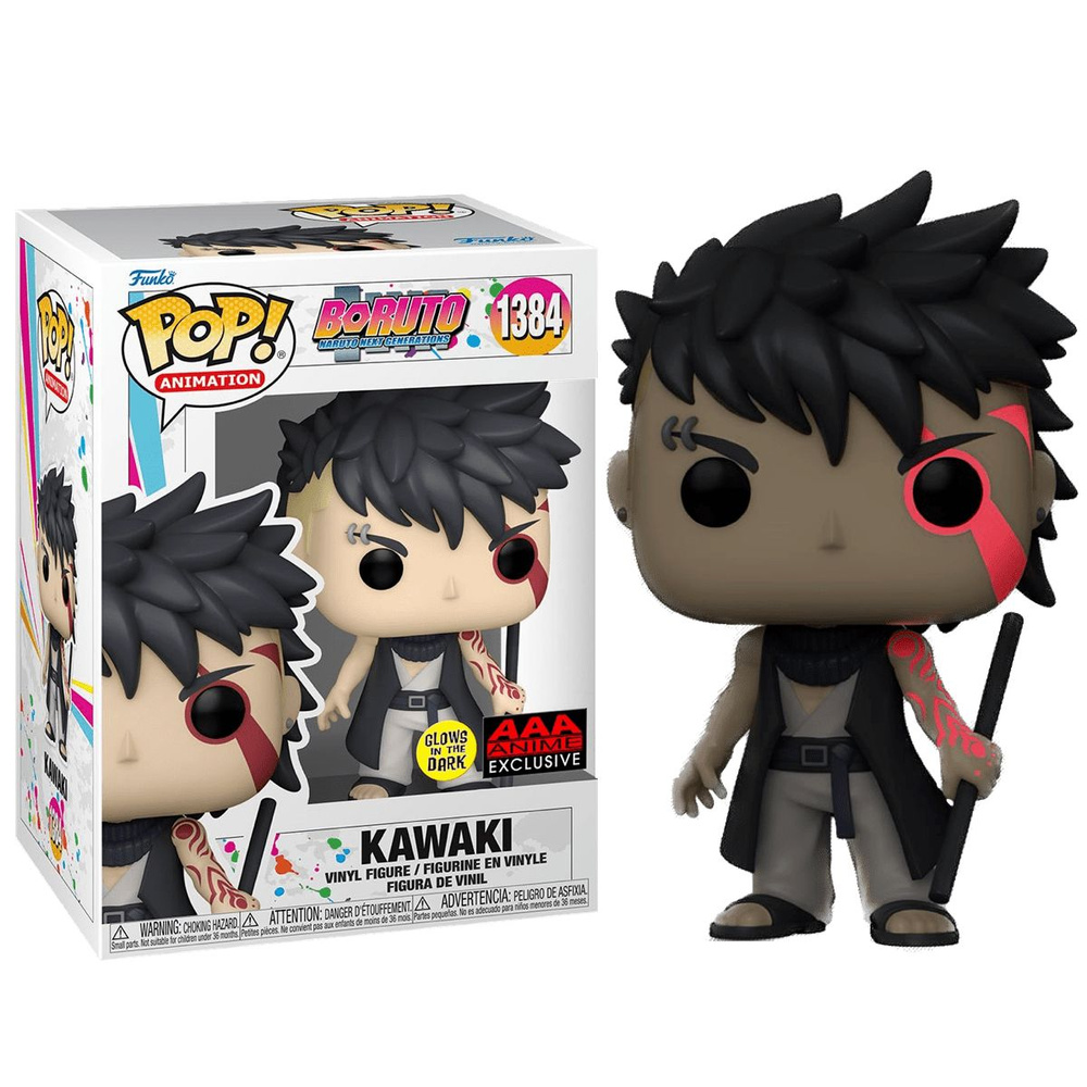 Фигурка Funko POP Kawaki Prologue GitD со стикером (Эксклюзив AAA Anime) из мультсериала Boruto: Naruto #1