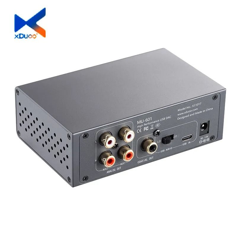 XDUOO MU-601 ES9018K2M Высокопроизводительный USB-декодер с поддержкой ...
