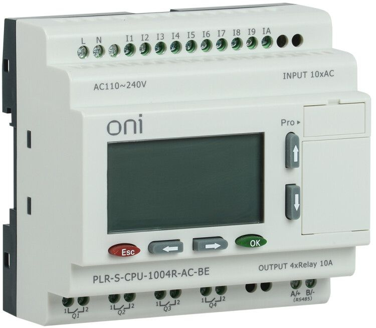 Логическое реле PLR-S. CPU1004(R) 220В AC с экраном ONI - купить по ...