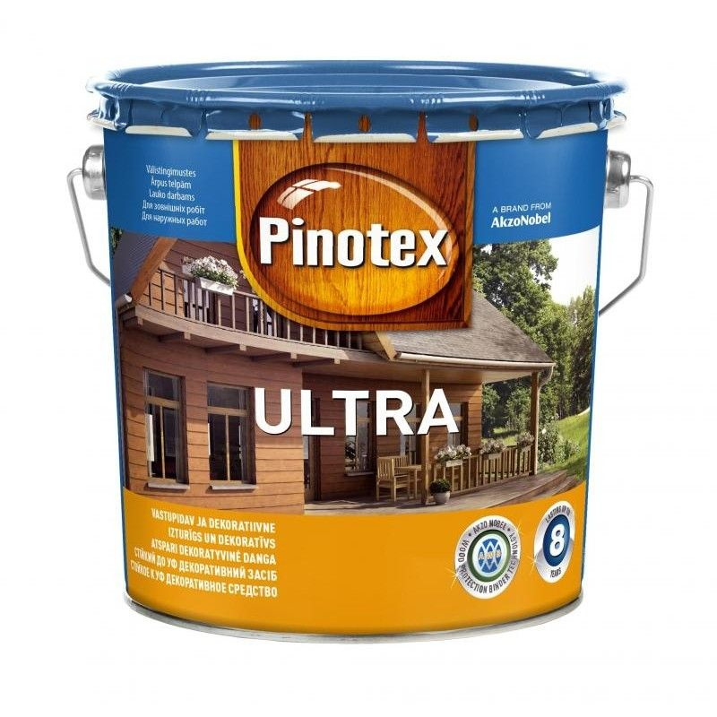 PINOTEX ULTRA LASUR 3.0л палисандр антисептик #1