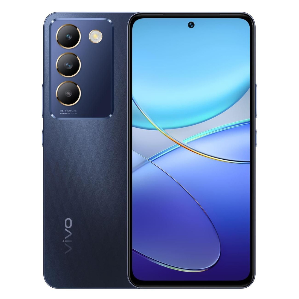 Vivo Смартфон V30 lite 8/128GB Кристаллический черный 8/128 ГБ, черный