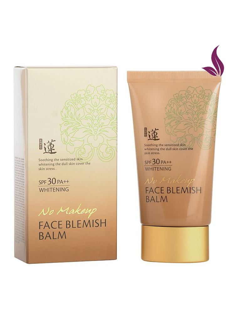 WELCOS Lotus ББ крем Lotus No Make-Up Blemish Balm SPF 30 PA++, 50мл ...