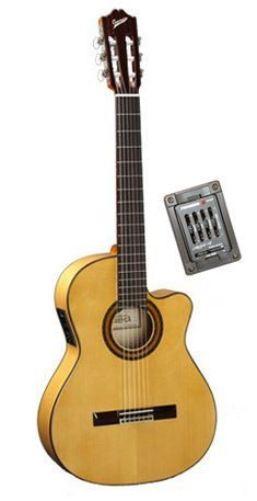 Cuenca Mod 30cw E1 - Классическая гитара со звукоснимателем - купить с ...