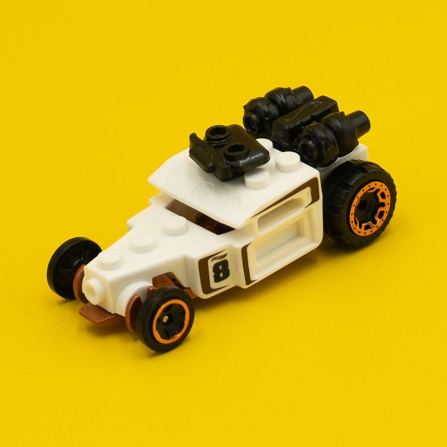 Машинка Hot Wheels МОЖНО НАДСТРОИТЬ ЛЕГО Brick And Motor White Новинка.  Case F 2024 - купить с доставкой по выгодным ценам в интернет-магазине OZON  (1527245386)