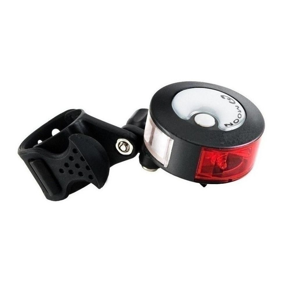 Фонарь задний Moon KL-02R, серебристый, свет красный - купить с ...