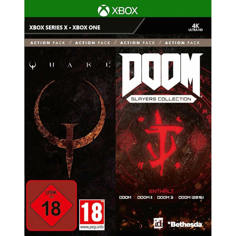 Игра Doom Slayers Collection + Quake (Xbox One, Xbox Series купить по  низкой цене с доставкой в интернет-магазине OZON (1537936302)