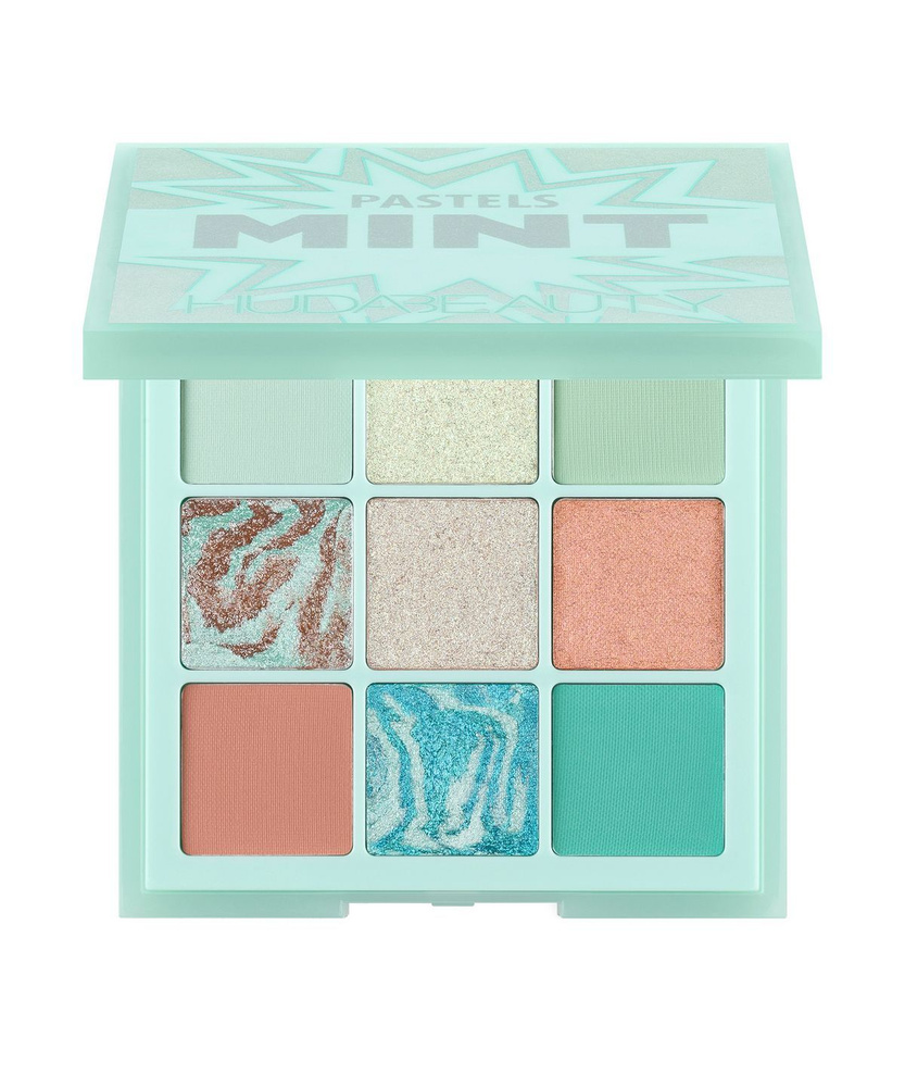 Палетка теней Huda Beauty - Mint Obsessions Palette #1