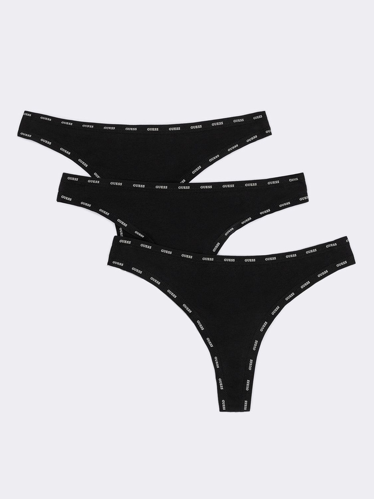 Комплект трусов стринги GUESS BASIC THONG, 3 шт #1