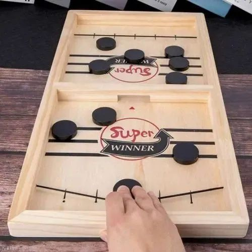 Игра Fast Sling Puck Super Winner Sling Hockey Настольные игры Идеально подходят для семейных вечеров, #1