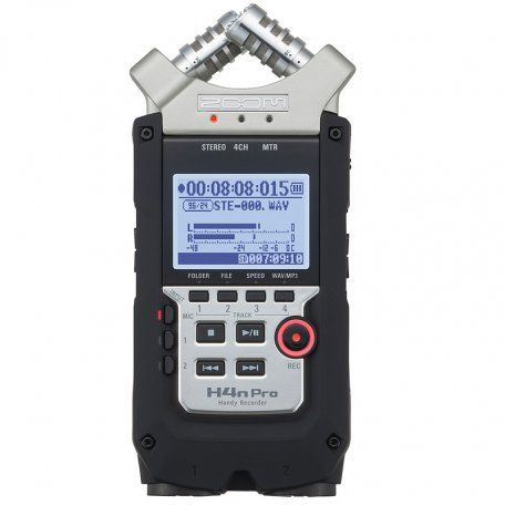 Zoom H4n Pro - Ручной рекордер-портастудия со стерео-микрофоном  #1