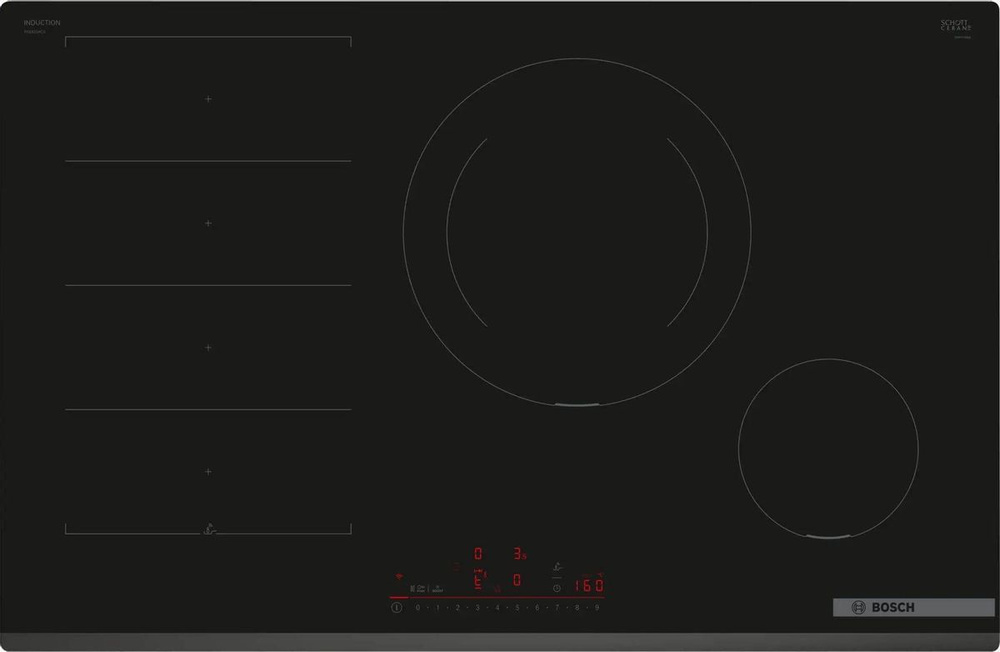 Варочная панель индукционная Bosch PXE831HC1E, черный #1