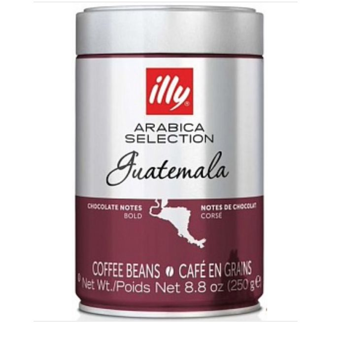 Кофе в зернах Illy Guatemala железная банка 250 грамм #1