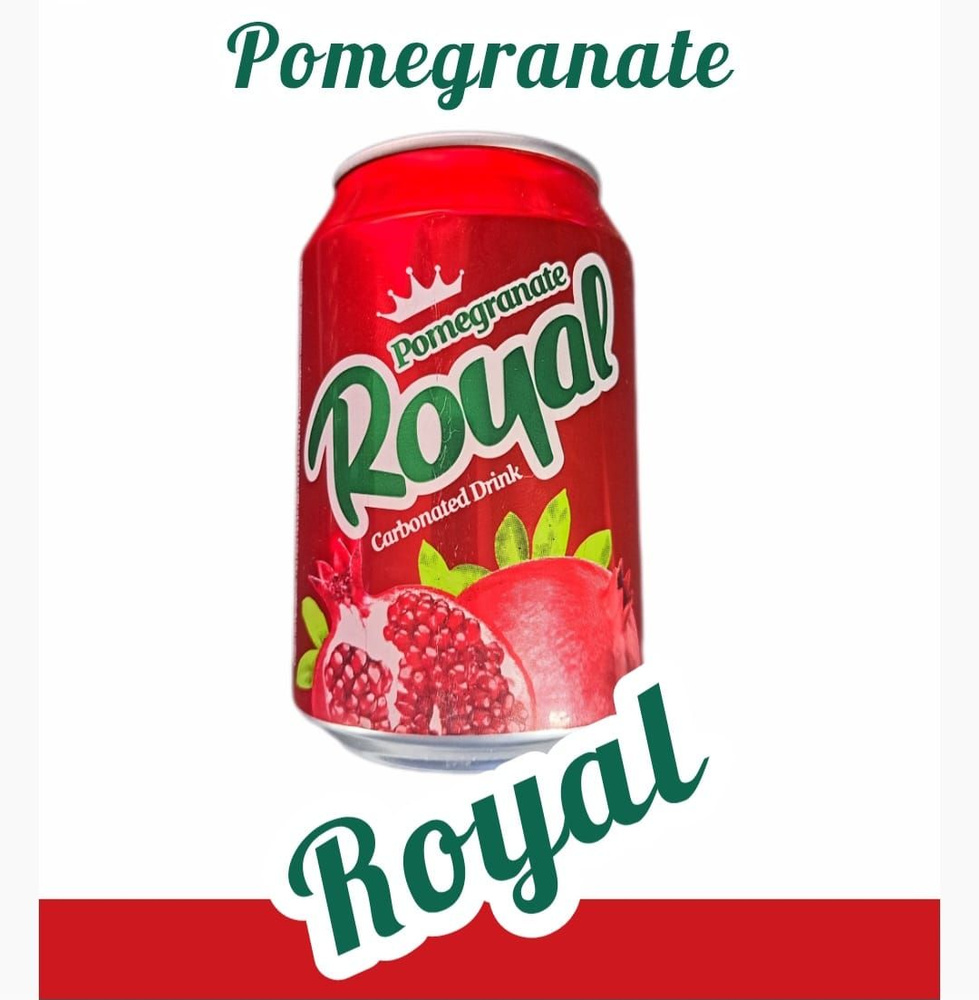 Напиток Афганский ROYAL со Вкусом Граната 300мл 24шт упаковка  #1