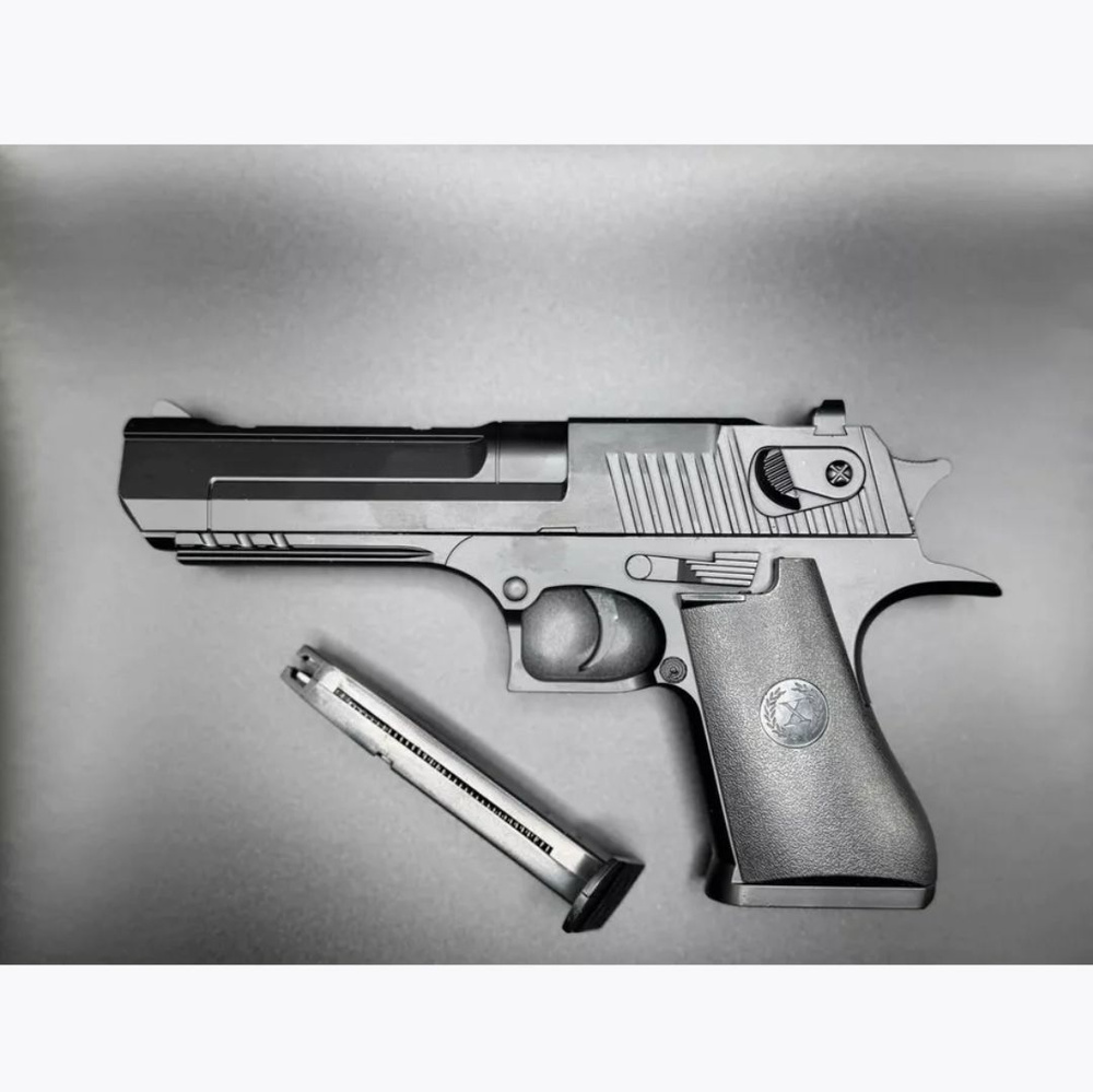 Игрушечный пистолет Дезерт Дигл с пластиковыми пульками Desert-Eagle ...