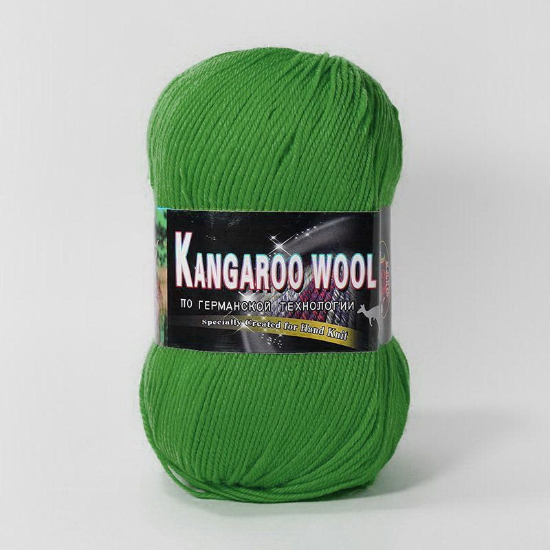 KANGAROO WOOL (Color City) (2416 / зеленый / комплект (2 мотка)) #1