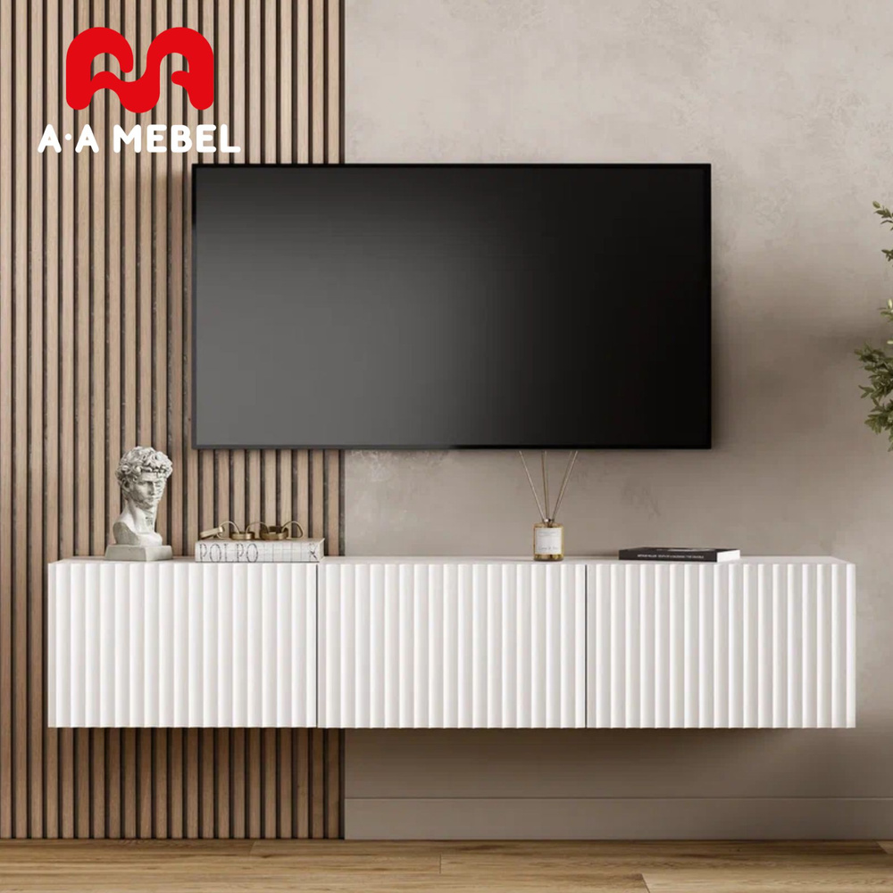 A-A MEBEL Тумба, 3 ящ., 148х29х30 см #1