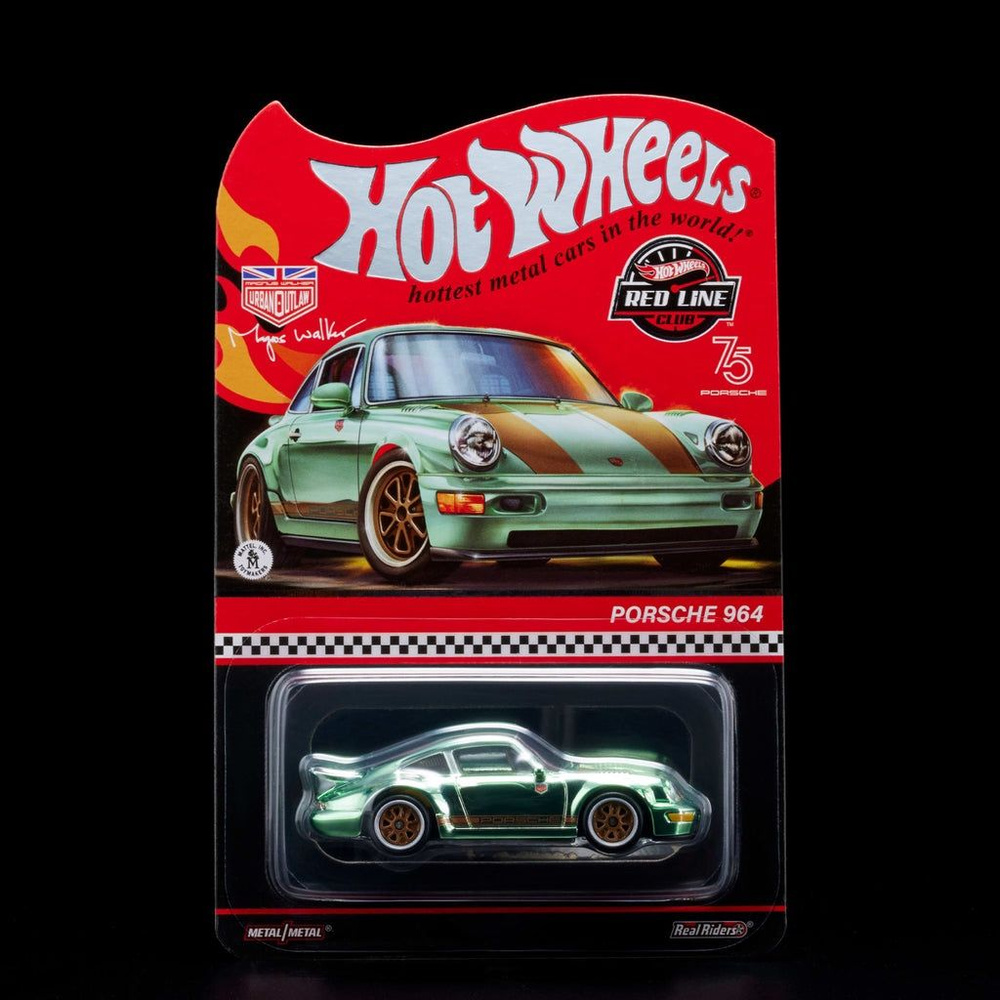 Машинка Hot wheels RLC Porsche 964 Magnus Walker #1