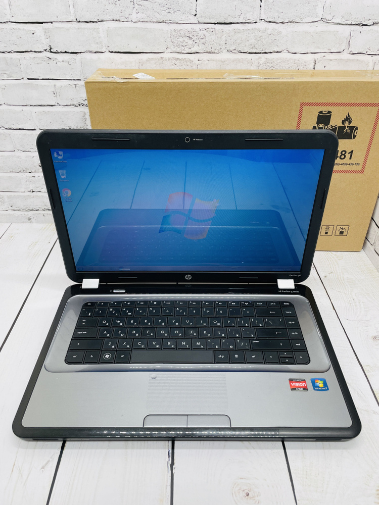 HP G6-1210SR, AMD A6-3400M, Radeon 6470M Игровой ноутбук 15.6", RAM 4 ГБ, HDD, Windows Pro, Русская раскладка #1