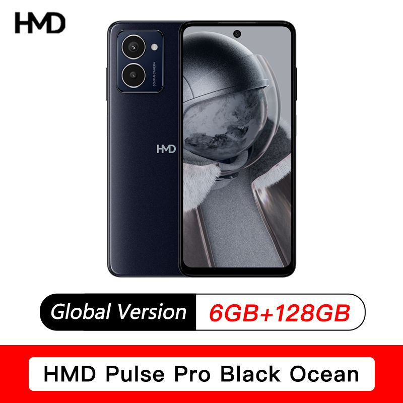 Nokia Смартфон hmd-pulsepro Global 6/128 ГБ, черный #1