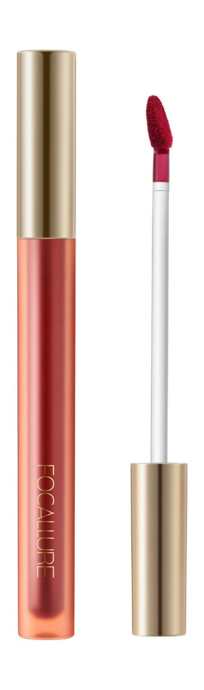 FOCALLURE Тинт для губ сияющий Airy Watery Lip Glaze, 1,8 г, S06 Янтарное яблоко  #1