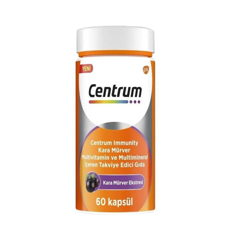 Centrum immunity Бузина чёрная, Мультивитамины и мультиминералы, 60 капсул  #1