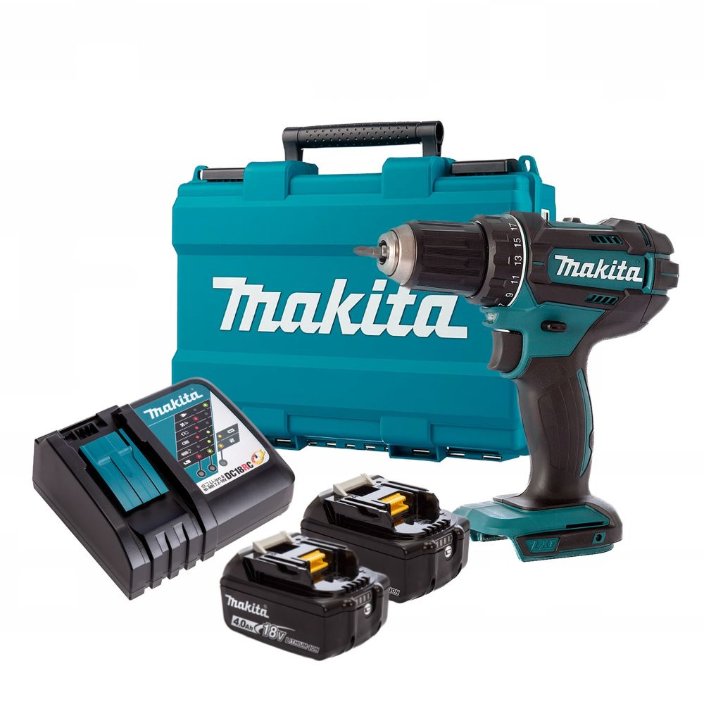 Аккумуляторная дрель-шуруповерт Makita DDF482RME #1