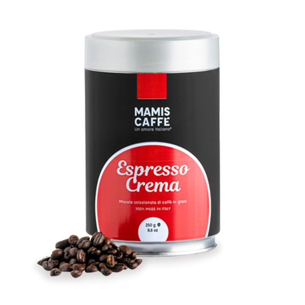 Премиальный кофе в зернах Mamis Caffe Espresso Crema 250 g #1